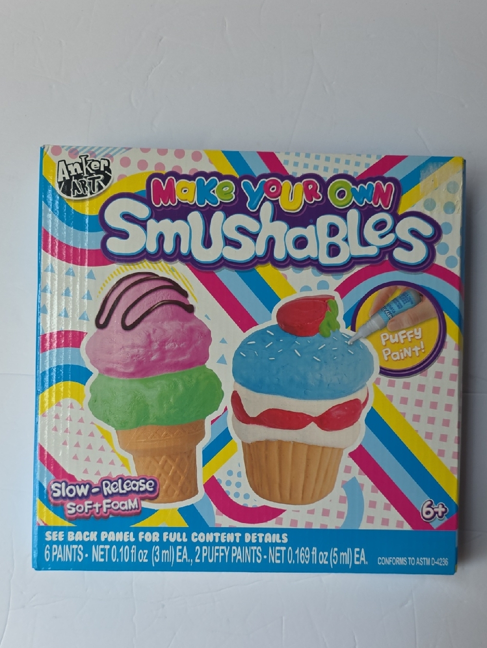 Make Your Own Smushables Craft Kit - Bright Multicolor